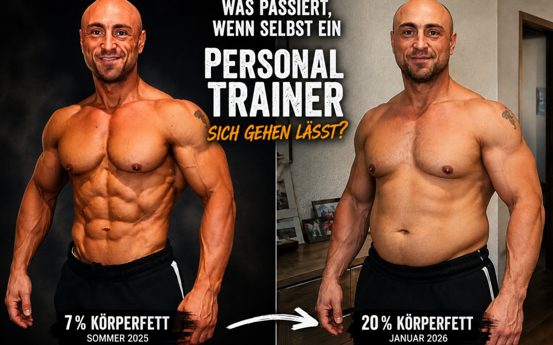 Was passiert, wenn selbst ein Personal Trainer sich gehen lässt?